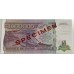ZAIRE 1993 . ONE MILLION 1,000,000 ZAIRES BANKNOTE . SPECIMEN